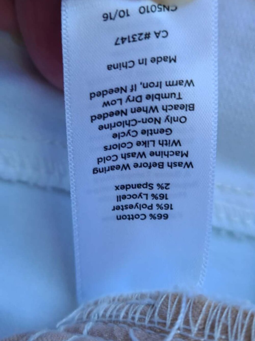 Talbots White Flawless 5 Pocket Slim Ankle Jeans size 14 - Picture 4 of 8